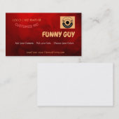 Carte De Visite Comédie de comique (Devant / Derrière)