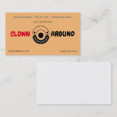 Carte De Visite Comédie des artistes (Devant / Derrière)