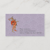 Carte De Visite Comédien professionnel - farceur de cour (Dos)