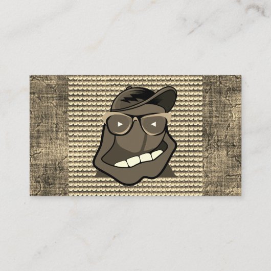 Carte De Visite Comédien Stand Up Comic Entertainment Industry (Devant)