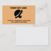 Carte De Visite Comedy Logos Clown (Devant / Derrière)