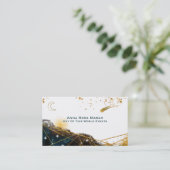 Carte De Visite *~* Comet Sacré Geometry Moon Parties scintillant (Debout devant)