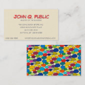 Carte De Visite Comics II (Devant / Derrière)