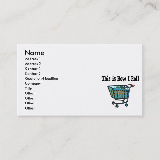 Carte De Visite Comment faire pour lancer le panier (Devant)