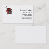 Carte De Visite Comment fait votre jardin développez-vous · (Devant / Derrière)