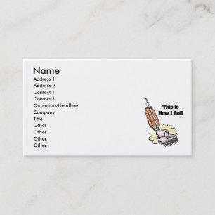 Carte De Visite Comment je roule (aspirateur)