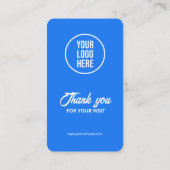 Carte De Visite Commentaires Facebook Évaluer Mon entreprise 5 éto (Dos)