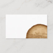 Carte De Visite Commerçant de grains de café (Dos)