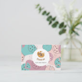 Carte De Visite Commerce de biscuits moderne pour boulangerie ou p (Debout devant)