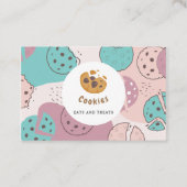 Carte De Visite Commerce de biscuits moderne pour boulangerie ou p (Devant)