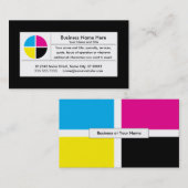 Carte De Visite commerce de cmyk (Devant / Derrière)