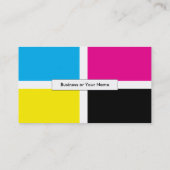 Carte De Visite commerce de cmyk (Dos)