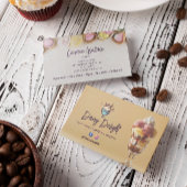 Carte De Visite Commerce de crème glacée | Délicieux Sundae Brown