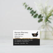 Carte De Visite Commerce de détail classique ou pharmacie en ligne (Debout devant)