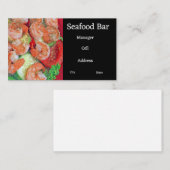 Carte De Visite Commerce de la mer (Devant / Derrière)