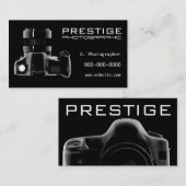 Carte De Visite Commerce de la photographie (Devant / Derrière)