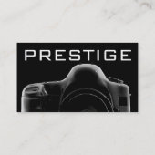 Carte De Visite Commerce de la photographie (Dos)