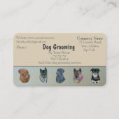 Carte De Visite commerce de services de garde d'animaux de compagn (Devant)