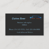 Carte De Visite Commerce des véhicules automobiles personnalisés (Devant)