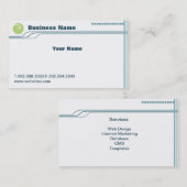 Carte De Visite commerce électronique (Devant / Derrière)