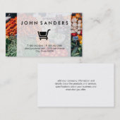 Carte De Visite Commerce électronique | Livraison du marché agrico (Devant / Derrière)