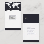 Carte De Visite Commerce mondial (Devant / Derrière)