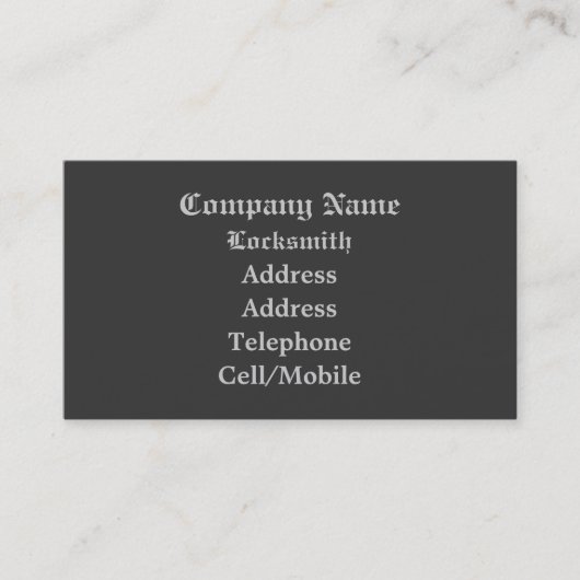 CARTE DE VISITE COMMERCES, COUVERTURE (Devant)