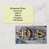 CARTE DE VISITE COMMERCES, COUVERTURE (Devant / Derrière)