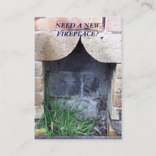 CARTE DE VISITE COMMERCES. NOUVELLES CHEMINÉES.