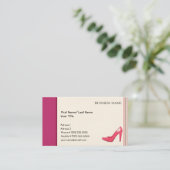 Carte de visite commercial (Debout devant)