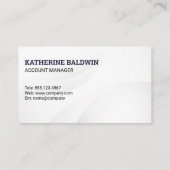 Carte De Visite Commercial Buildings | Residential | Properties (Dos)