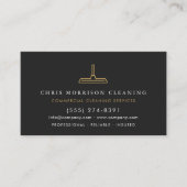 Carte De Visite Commercial Cleaning Contractor (Devant)