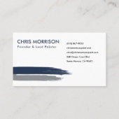 Carte De Visite Commercial Painter Professional (Dos)