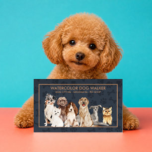 Carte De Visite Communauté de chiens du Pet Club