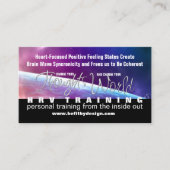 Carte De Visite Communication du coeur et du cerveau (Devant)