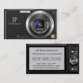 Carte de visite compact de photographe d'appareil (Devant / Derrière)