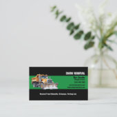 Carte De Visite Compagnie de déneigement (Debout devant)