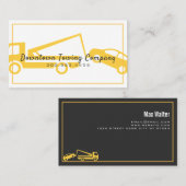 Carte De Visite Compagnie de remorquage (Devant / Derrière)