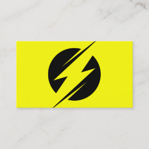 Carte De Visite Compagnie d'électricité - électricien - boulon