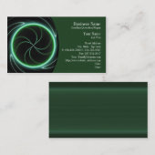 Carte De Visite Compagnie d'énergie/carte de visite chanceux (Devant / Derrière)