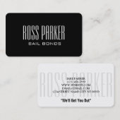 Carte De Visite Compagnie d'obligations de cautionnement de la pri (Devant / Derrière)