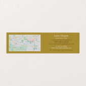 Carte De Visite Compass vintage, Concessionnaire d'antiquités, Mag (Intérieur déplié)