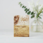 CARTE DE VISITE COMPÉTENCE, DENTS, CLINIQUE DENTAIRE, SINGE DENTIS (Debout devant)