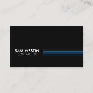 Carte De Visite Compétences de métier d'entrepreneur