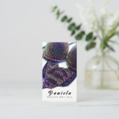 Carte De Visite Compétition de Fitness Bikini Crystal Convient aux (Debout devant)