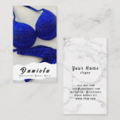 Carte De Visite Compétition de Fitness Bikini Crystal Convient aux (Devant / Derrière)