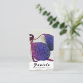 Carte De Visite Compétition de Fitness Bikini Crystal Convient aux (Debout devant)