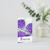 Carte De Visite Compétition de Fitness Bikini Crystal Convient aux (Debout devant)