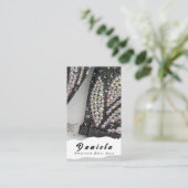 Carte De Visite Compétition de Fitness Bikini Crystal Convient aux (Debout devant)