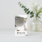 Carte De Visite Compétition de Fitness Crystal Bikini Convient aux (Debout devant)